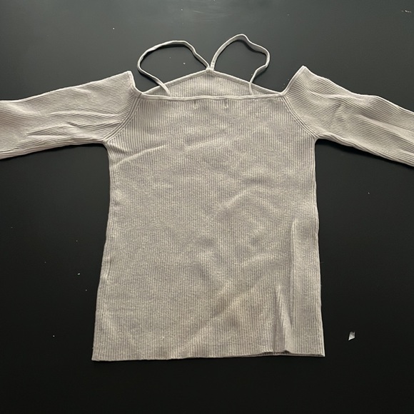 idem ditto Long-Sleeve Top, Size Medium, Color Gray - Picture 3 of 5